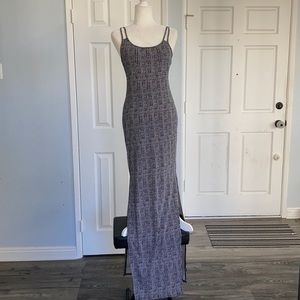 BCBG NWT - backless - size M - double slit - maxi